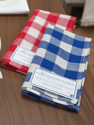 Gingham Checkered Napkins