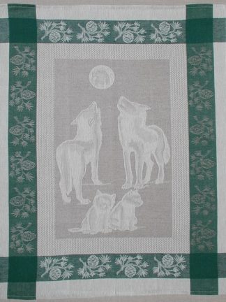 Wild Wolf Kitchen Towel