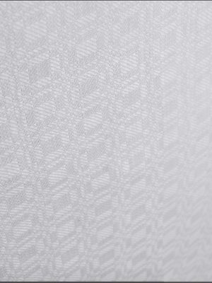 Damask Fan Oyster Linen and Cotton Tea Towel - 18" x 28"