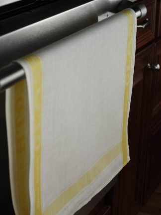 Linen Glass Towel Yellow