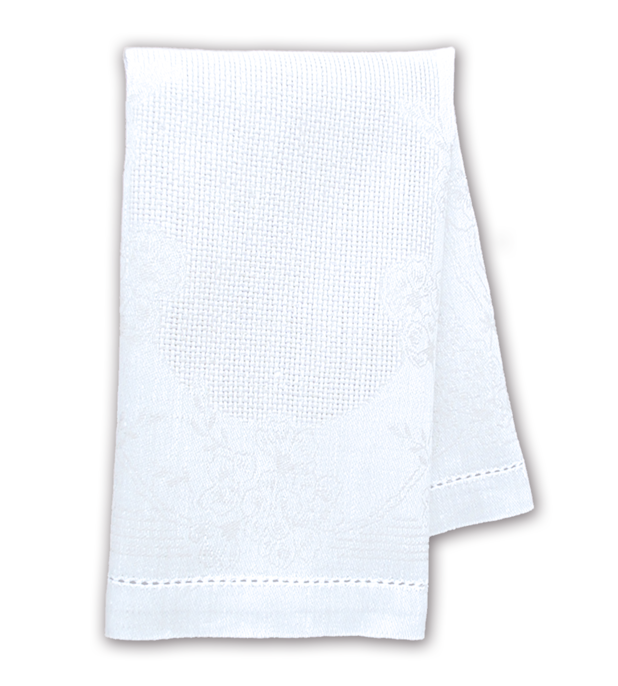 Linen & Cotton White Stripe Hand Towels — Flotsam + Fork