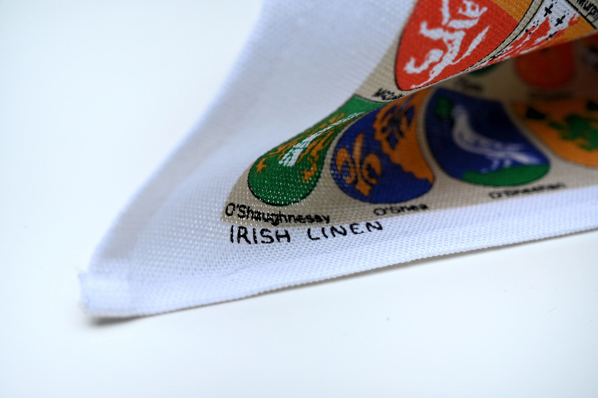 Irish Family Shields Tea Towel - Irish Linen Kitchen Towel - 18" x 28" - Image 3