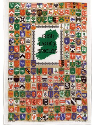 Irish Family Sheilds Linen Tea Towel