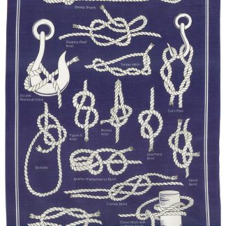 Nautical Sailor's Knots Tea Towel