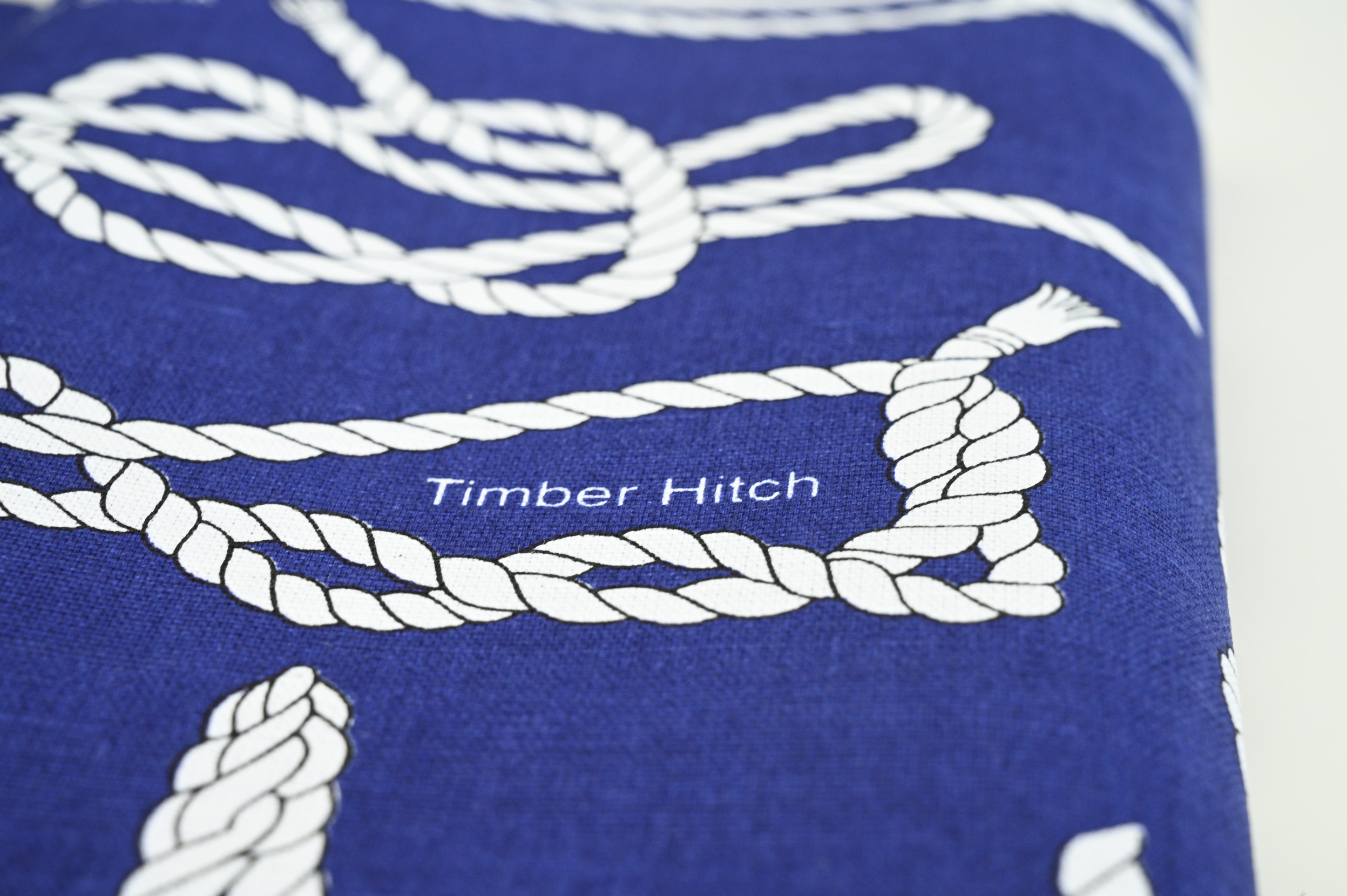 Knots and Bends Hitches Linen Cotten Tea Towel