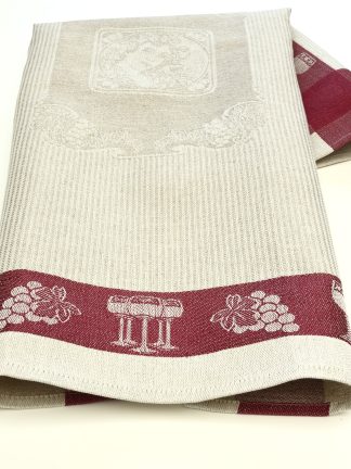 Wine Linen / Cotton Tea Towel