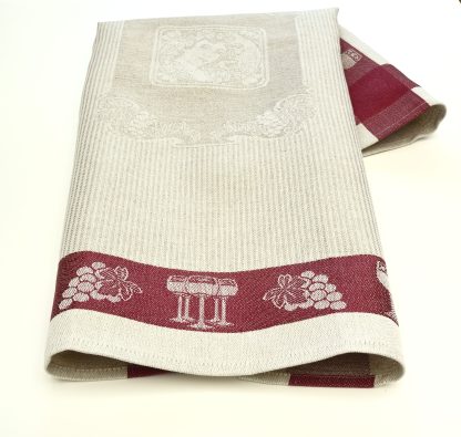 Wine Linen / Cotton Tea Towel