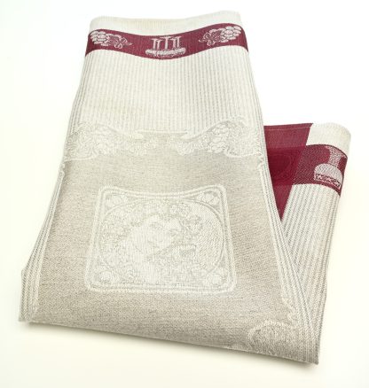 Wine Linen / Cotton Tea Towel
