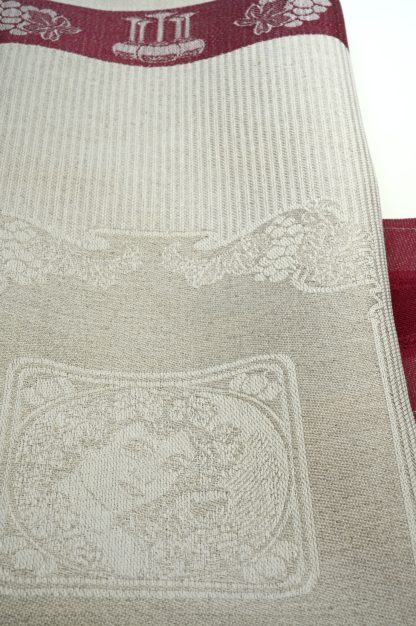Wine Linen / Cotton Tea Towel