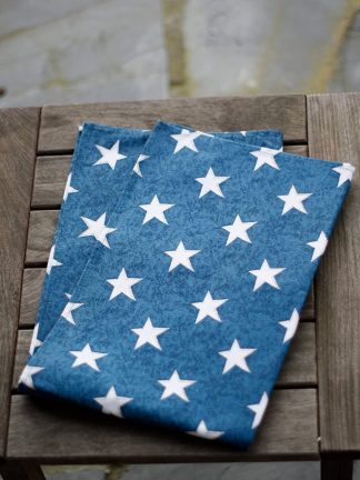 Stars Printed Tea Towel