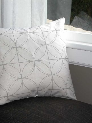 Spin Me Linen Throw Pillow Cover