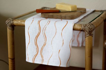 Waltzpaper Linen Tea Towel