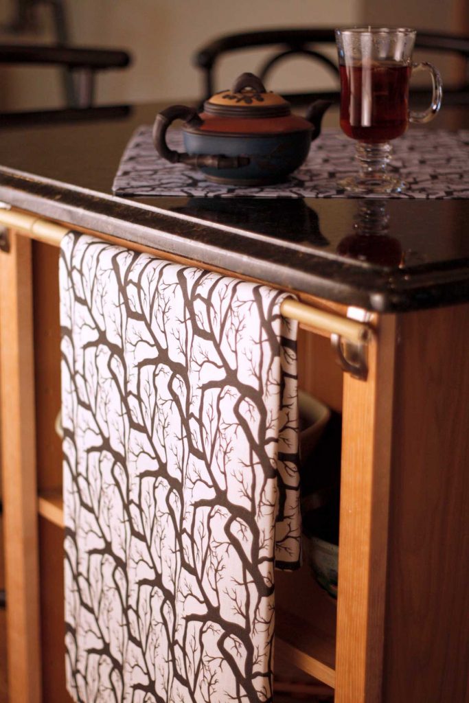 Branch Out Linen Tea Towel