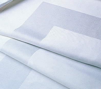 irish linen satin band tablecloth