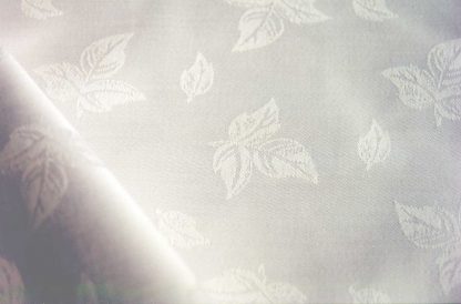Damask Leaf Cotton Rectangle Tablecloth